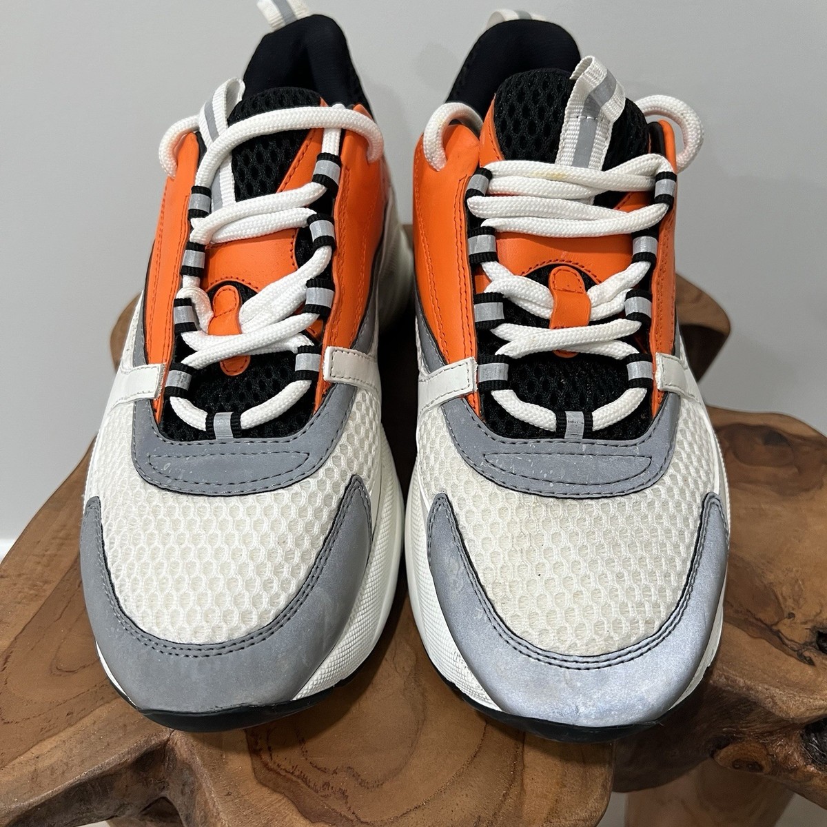 DIOR  B22 Orange Red In Orange/red/white Dior B22 Red - TimeToCop main image 2