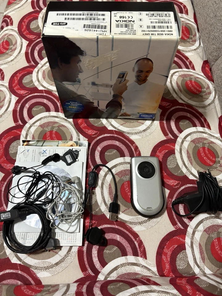 Nokia 6630 Con Scatola Originale E Batteria Nuova Completo Di Accessori Sd Card - Bild 2 von 2