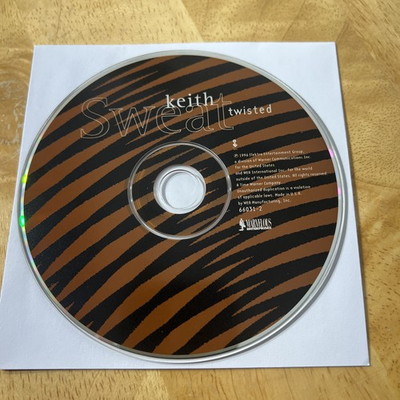 #ad Keith Sweat Twisted CD Single 1996 Elektro Marvelous Enterprises 66031 2 $5.00
