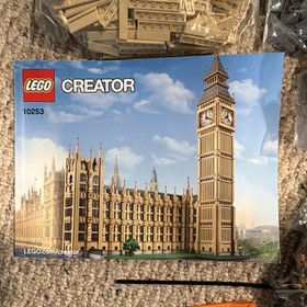 LEGO Creator Expert Big Ben 10253 Complete Set Brick Separator Included