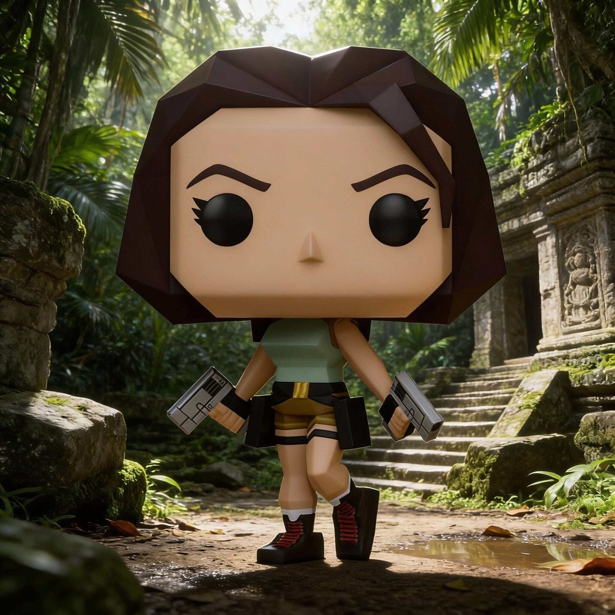 Tomb Raider Lara Croft (Polygon) Funko Pop! #1192 | PopShield