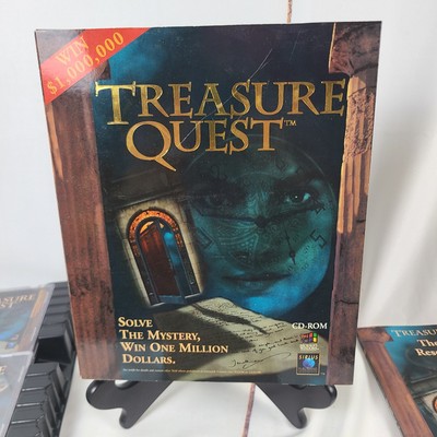 Treasure Quest PC Big Box Complete CIB | CD-Rom 1996 | Very Good Condition