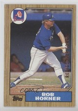 2017 Topps Rediscover Topps Buybacks Bronze Bob Horner #1987-660 0f21