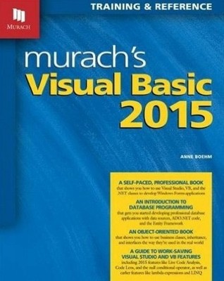Murachs Visual Basic 2015 by Anne Boehm - 9781890774981