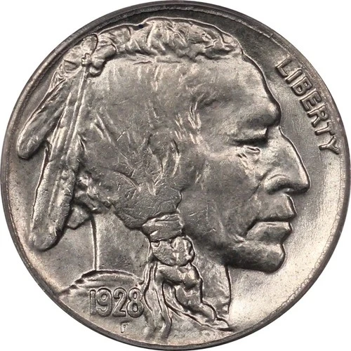 1928 PCGS MS63 Choice BU Buffalo Nickel - Lustrous, Original, Early Blue Holder!