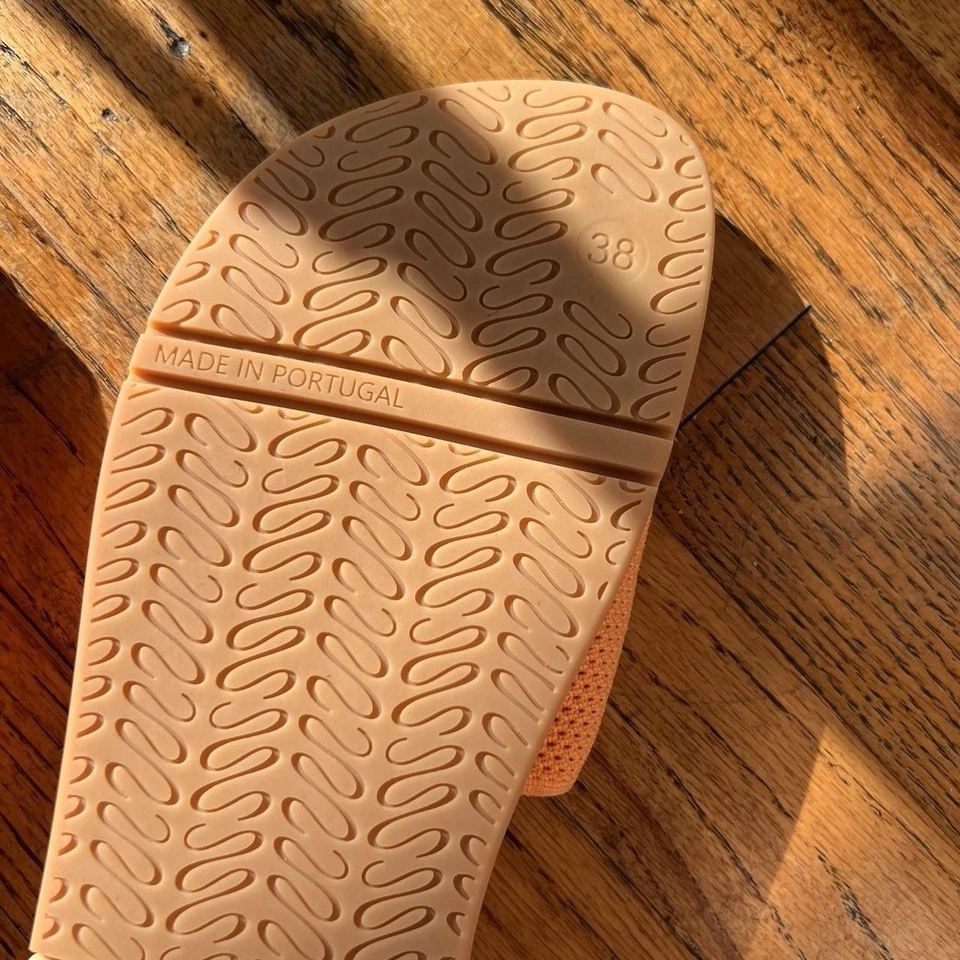 Slides laranja Message. Feminino tamanho 38 (7,5). - Imagem 4 de 4