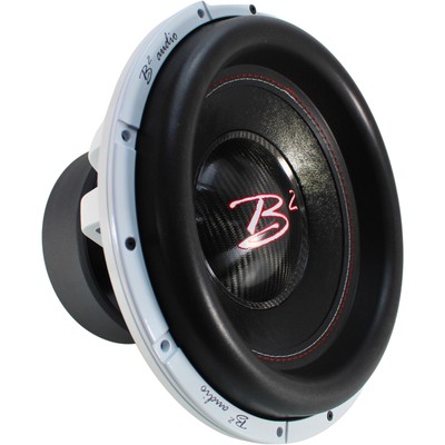 B2 Audio RAGE Series V3 15'' 2000 Watt RMS Dual 1-Ohm 3'' Voice Coil Subwoofer