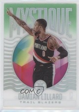 2020-21 Panini Illusions Mystique Emerald Damian Lillard #5 9hx