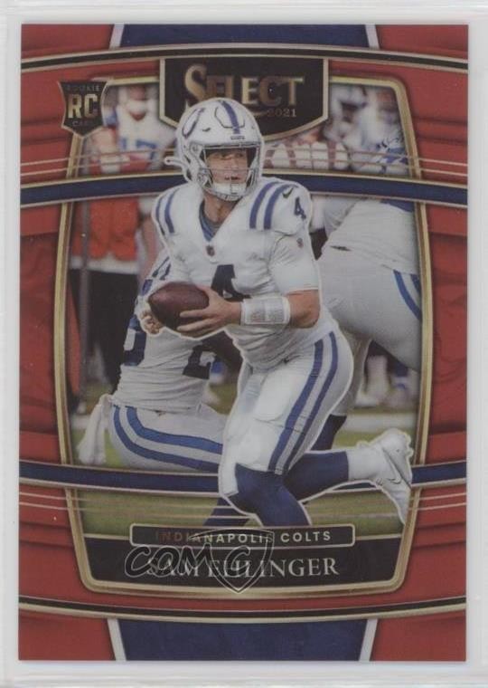 2021 Panini Select Concourse Red Prizm 93/99 Sam Ehlinger #98 0w4i