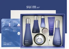 SU:M37 Water Full Special 3 Kinds Set Deep Hydration Toner Emulsion Cream Gift