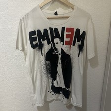 Vintage EMINEM T-Shirt Slim Shady hip hop rap tee L / XL 2013 Marshall Mathers
