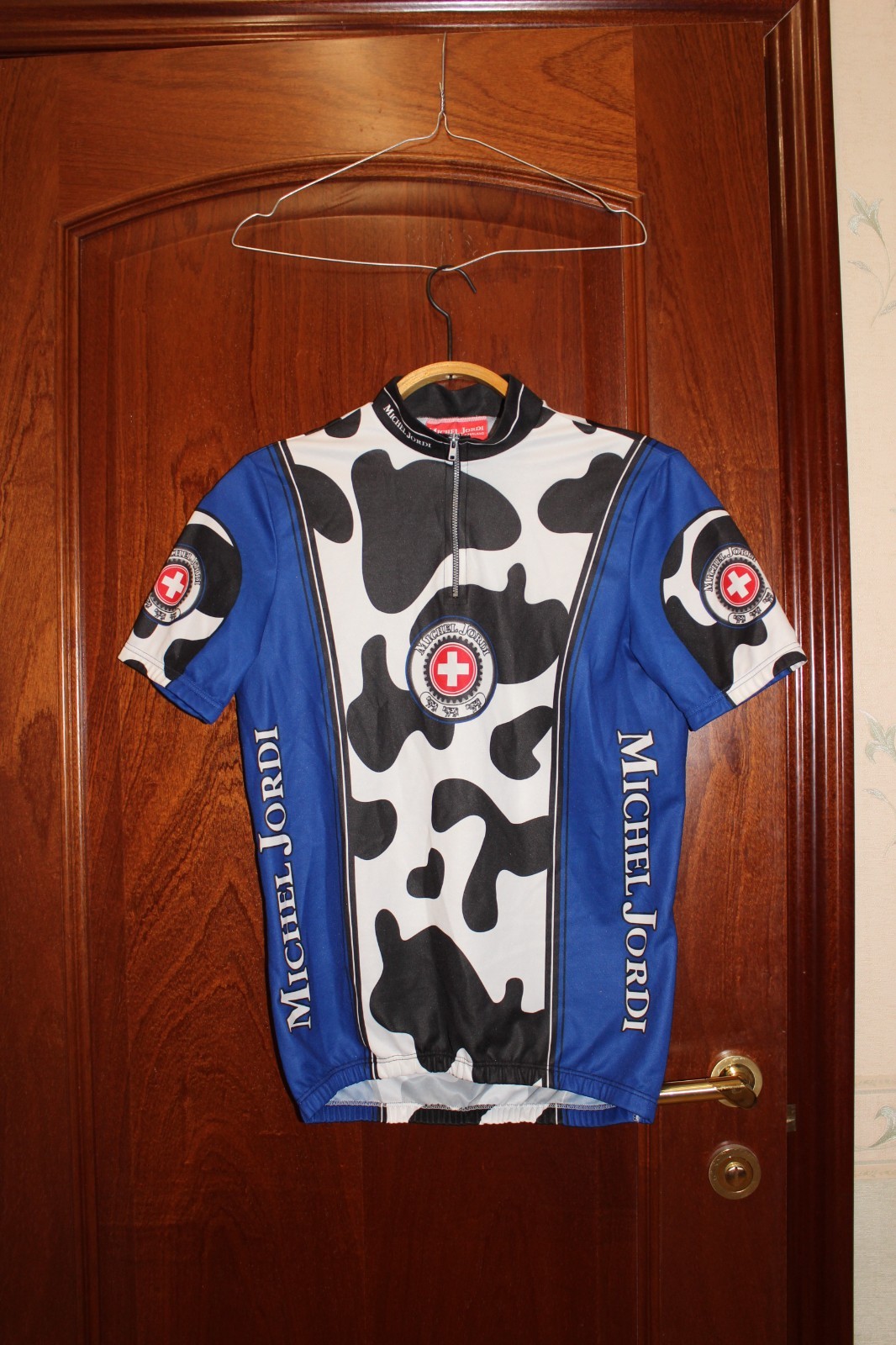 Vintage De Marchi Switzerland Michel Jordi Team cycling jersey shirt
