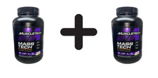 2 x MuscleTech Mass-Tech Extreme 2000, Vanilla Milkshake - 2720g (20,22 EUR/kg)