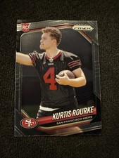 2025 Panini Prizm - Rookie CARD RC Kurtis Rourke #397 (RC) SAN FRANCISCO 49ERS. rookie card picture