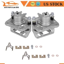 Brake Calipers w/ Bracket Pair For 2005-2006 Honda CR-V Single Piston Rear