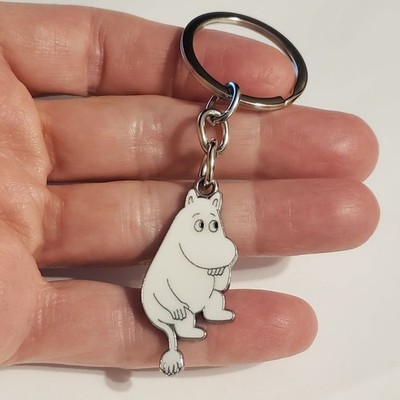 MOOMIN CHARM Cartoon Keychain Ring Bag Purse Jeans Gym Backpack SNUFKIN HIPPO