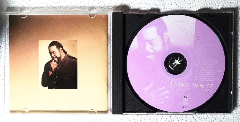 💡 CD - Barry White / The Icon Is Love ( P. 1994 / Amerikanischer Soulsänger ) - Bild 3 von 4