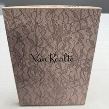 3 Vtg 50s Van Raalte Nines Sheer Carefree 8.5 Nylon Stockings Seams New Box