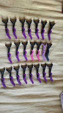 22 Pcs Alligator Hair Clips for Styling/ Sectioning - Wide Teeth Double Hinged 