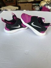 Nike Flex Runner Kids' Black Pink AT4665-603 Running Sneakers Shoes Size US 6Y