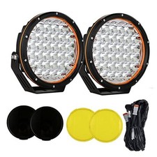 9" Round LED Offroad Lights - Super Bright - Waterproof IP68 - 12V/24V