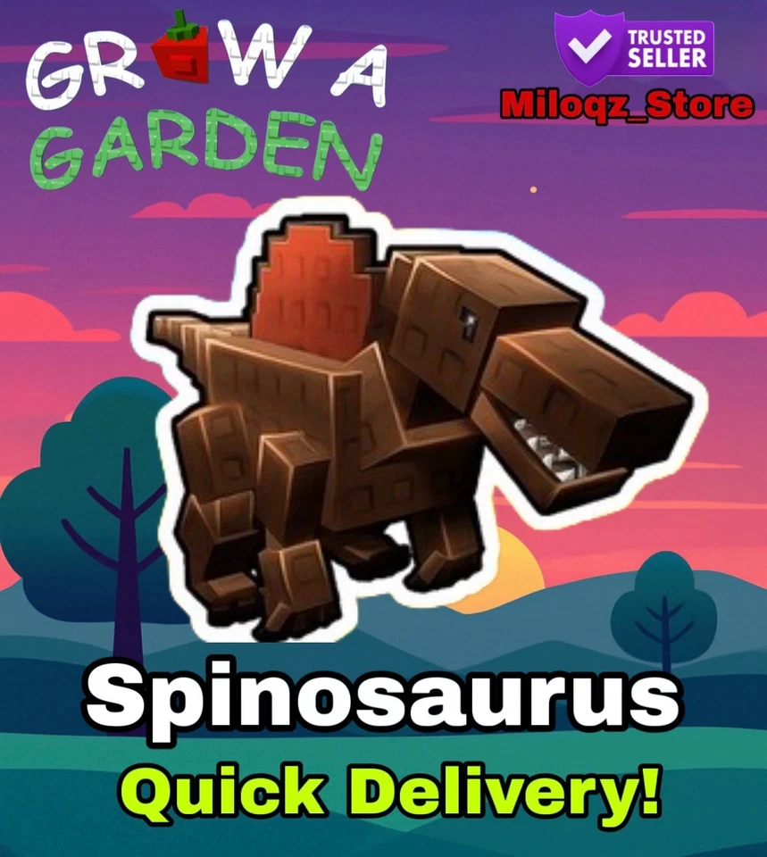 Spinosaurus | Grow A Garden 🪴 | Instant Delivery 🚚 | Cheap💸