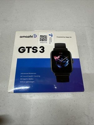 Brand New Amazfit GTS 3 42mm GPS Smart Touchscreen Fitness Sport Watch -Sealed