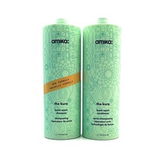 Amika The Kure Bond Repair Shampoo Conditioner 33.8 oz Duo