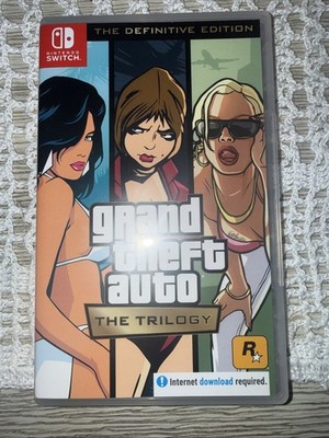 Grand Theft Auto: The Trilogy The Definitive Edition for Nintendo Switch 