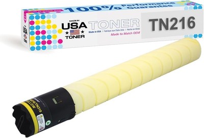 Toner for Konica Minolta Bizhub C220, C280 (TN-216Y,TN319Y) Yellow