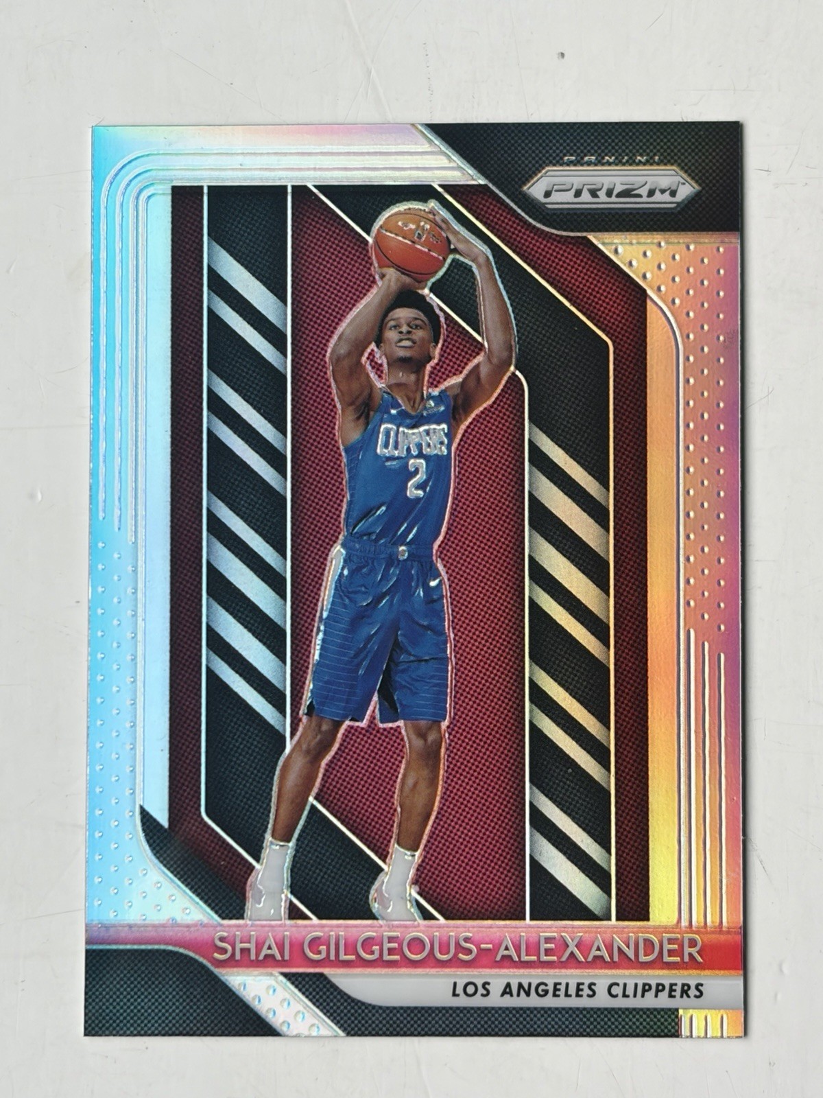 スポーツ選手 Shai Gilgeous-Alexander Prizm Choice RC Shai Gilgeous-Alexander 2018 Prizm #184 Choice Blue Yellow Green