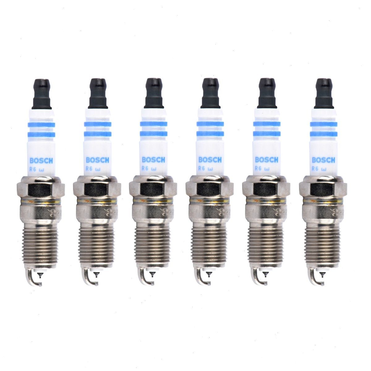 6 pc Bosch Double Iridium Spark Plugs for 1996-1999 Oldsmobile LSS 3.8L V6 mb