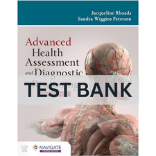 Test Bank Advanced Health Assessment and Diagnostic Reasoning 5th Edition