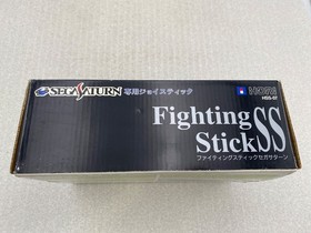 Hori Fighting Stick SS HSS-07 Sega Saturn Arcade Controller Box Japan