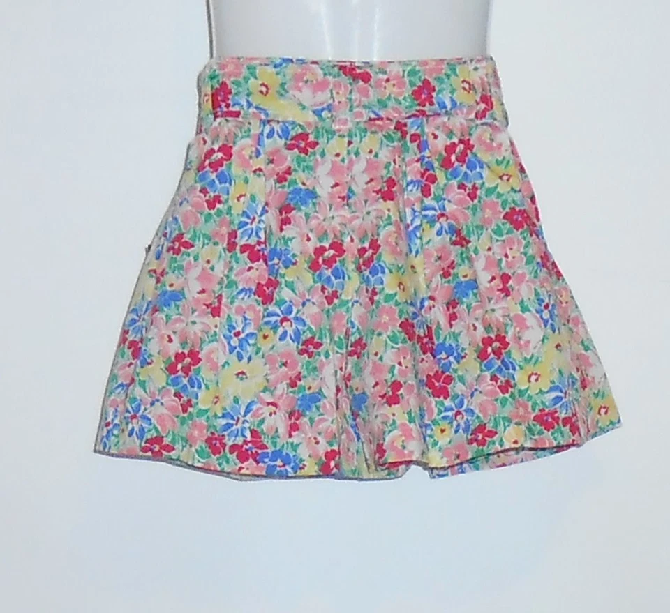 American Living Girls Adjustable Waist Floral Skort and Sash Pink Five (5) NWT - Image 2 of 2