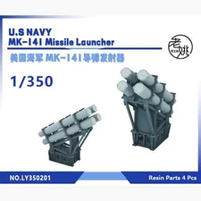 Yao's Studio LY350201 1/350 Model Upgrade Parts U.S Navy MK-141 Missile Launcher