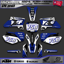 Graphics For Yamaha YZ250F YZ450F YZF250 YZF450 2003-2005 21 mil