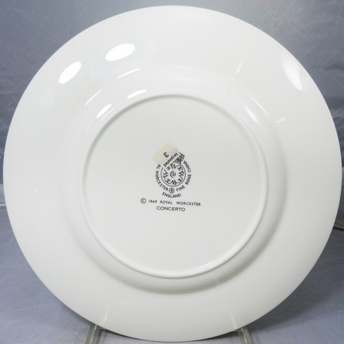 CONCERTO 1969 by Royal Worcester 5 Piece Setting NEW NEVER USED made in England - Picture 11 of 24