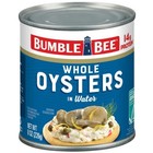 Premium Select Whole Canned Oysters 8 oz Cans Pack of 12 - Ready to Eat - 14g...