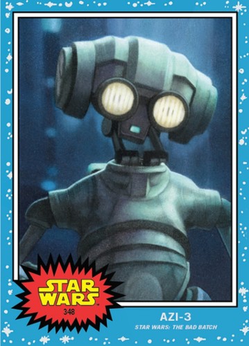 TOPPS STAR WARS LIVING SET CARD AZI-3 #348 STAR WARS THE BAD BATCH - 第 1/1 張圖片