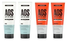 AOS Art Of Sport RISE & COMPETE Shampoo & Body Wash With Tea Tree Aloe Vera  