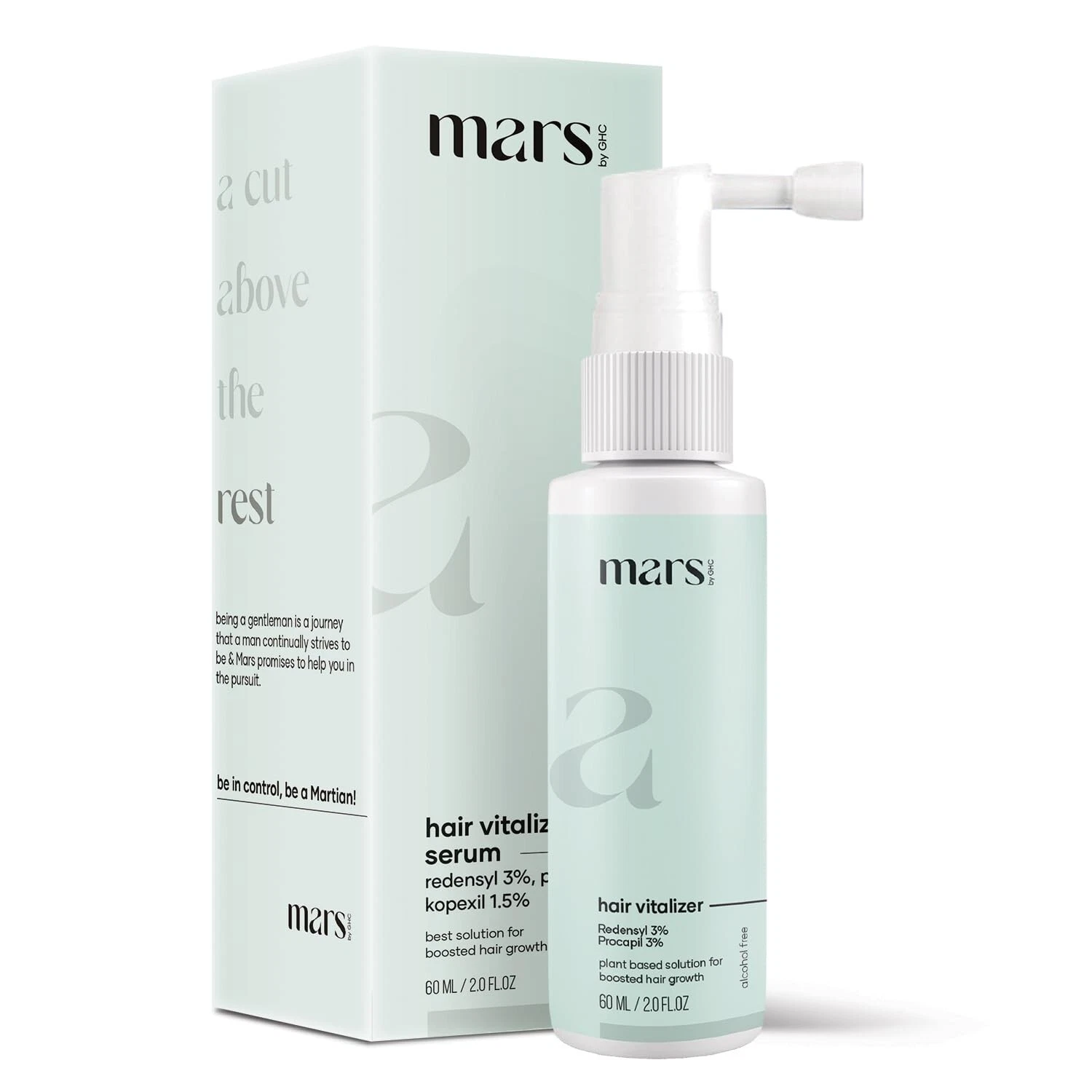 MultiPeptide for Hair Density Hair Growth Serum Thinning Hair MenWomen (pack- 3)