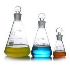 Glassware Laboratory Conical flask borosilicate 50-1000ml Lab Chemistry