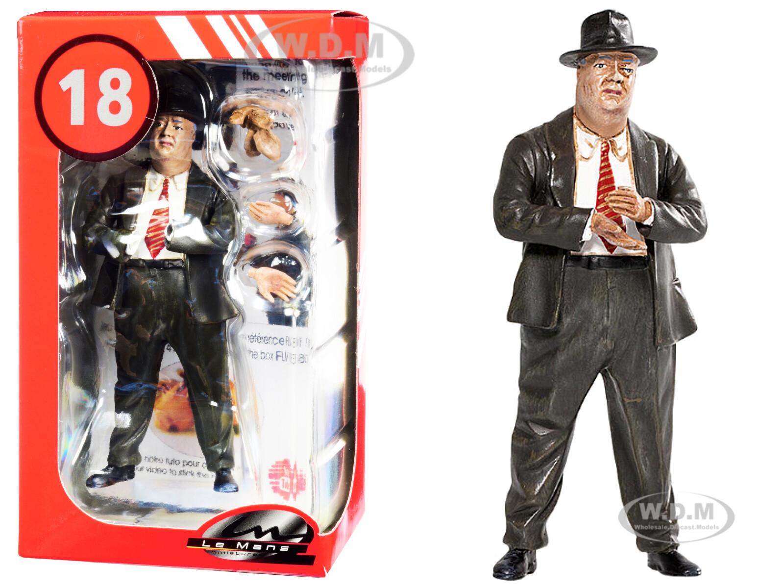 СТАТУЭТКА А НОЙБАУЭРА 1950-Х ГОДОВ С НАБОРОМ ИЗ 4 РУК 118 ОТ LE MANS MINIATURES 118039 9990₽