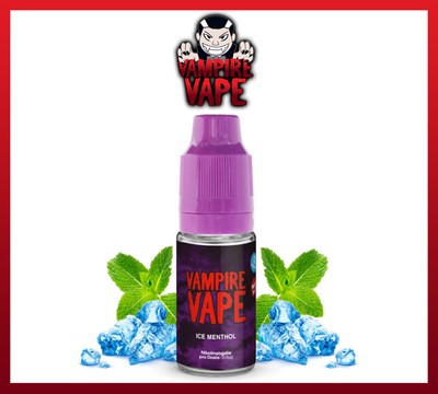 Vampire Vape Liquid Ice Menthol 10 ml - 0, 3, 6 oder 12 mg/ml