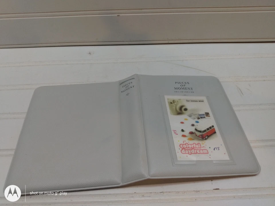 Álbum de fotos tamaño mini billetera piezas de momento Foto 4 de 4