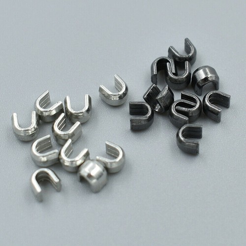150 Stck. 5# Metall Reißverschluss Top Stopper Kleidung Zum Selbermachen Reparatur Ersatz Zubehör - Bild 2 von 8