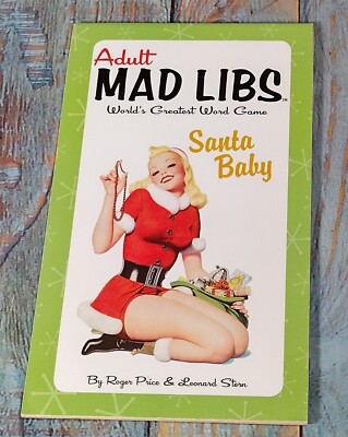 ADULT Mad Libs Santa Baby by Roger Price & Leonard Stern (2008, Paperback)
