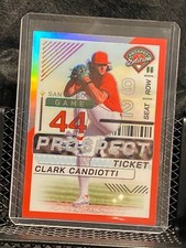 Clark Candiotti 2024 Prospect Edition Holo Red  #142/199 - Padres