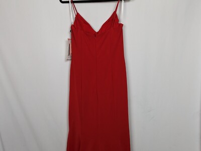 NEW ALYCE PARIS PROM 60293 sz 10 Mermaid Red Dress Maxi Gown Formal V Neck  | eBay